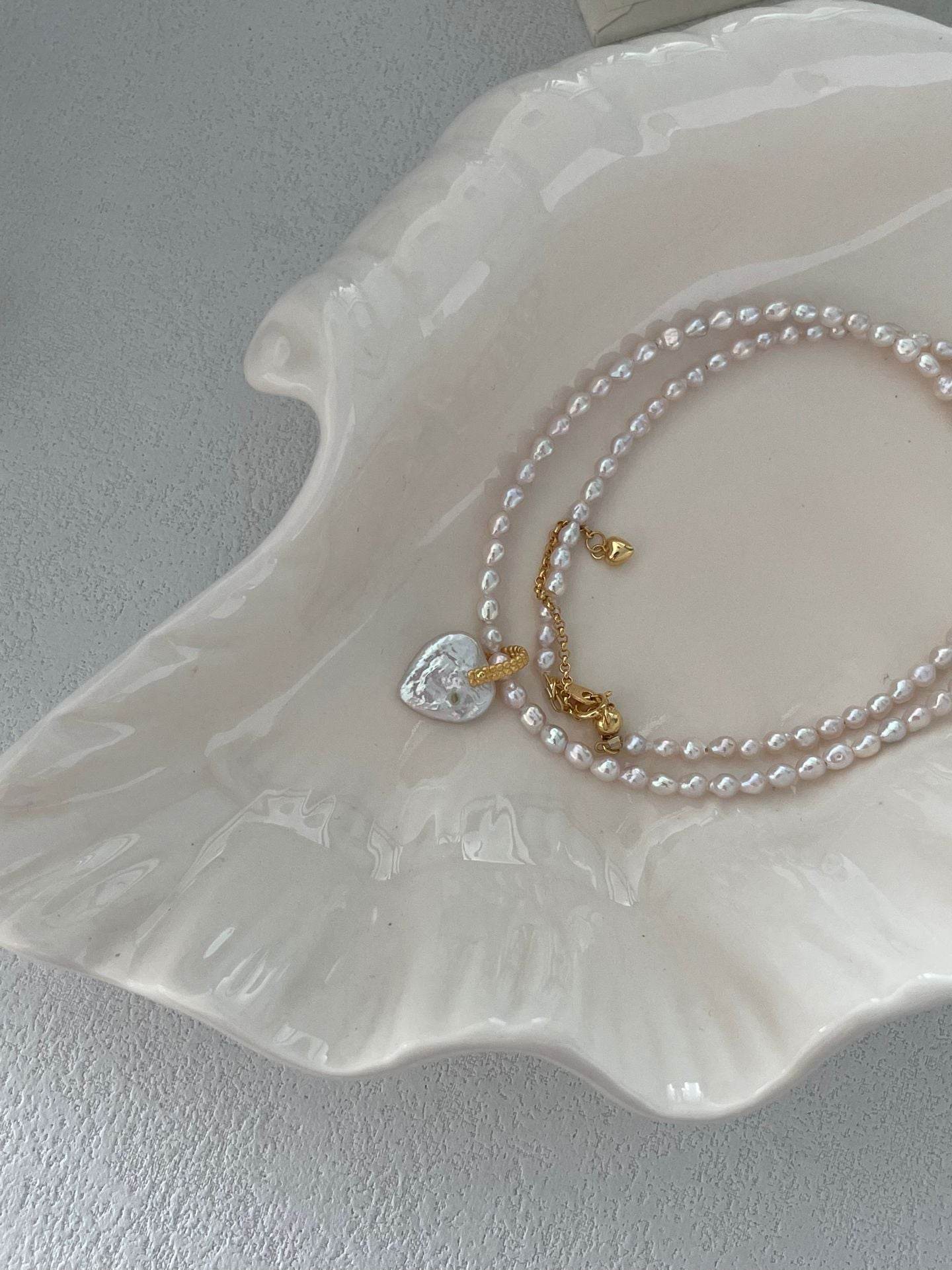 Sweetheart Pearl Necklace – 2 Ways to Wear, Endless Charm - SOLIS