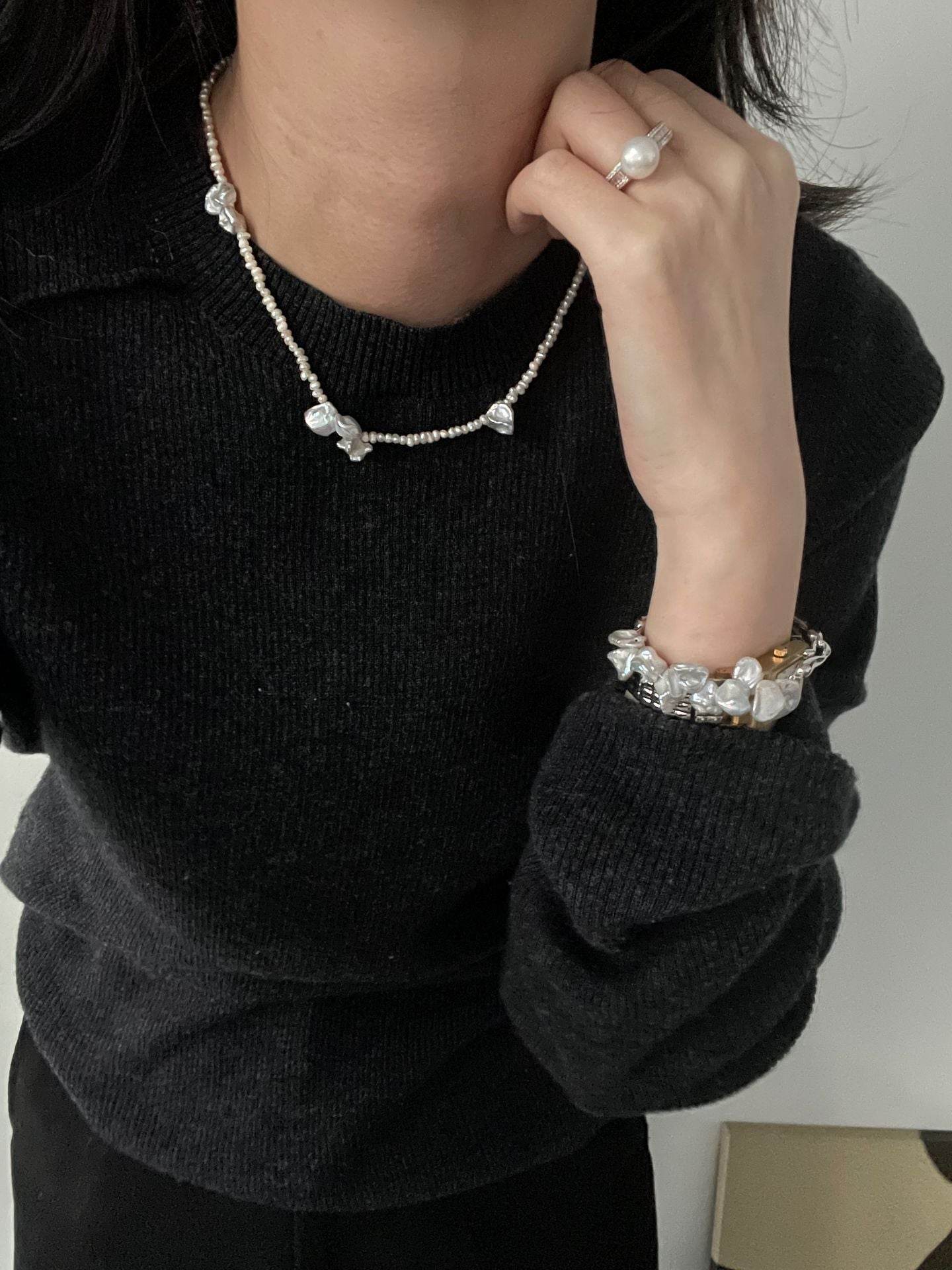 Petal Baroque Pearl Necklace - SOLIS