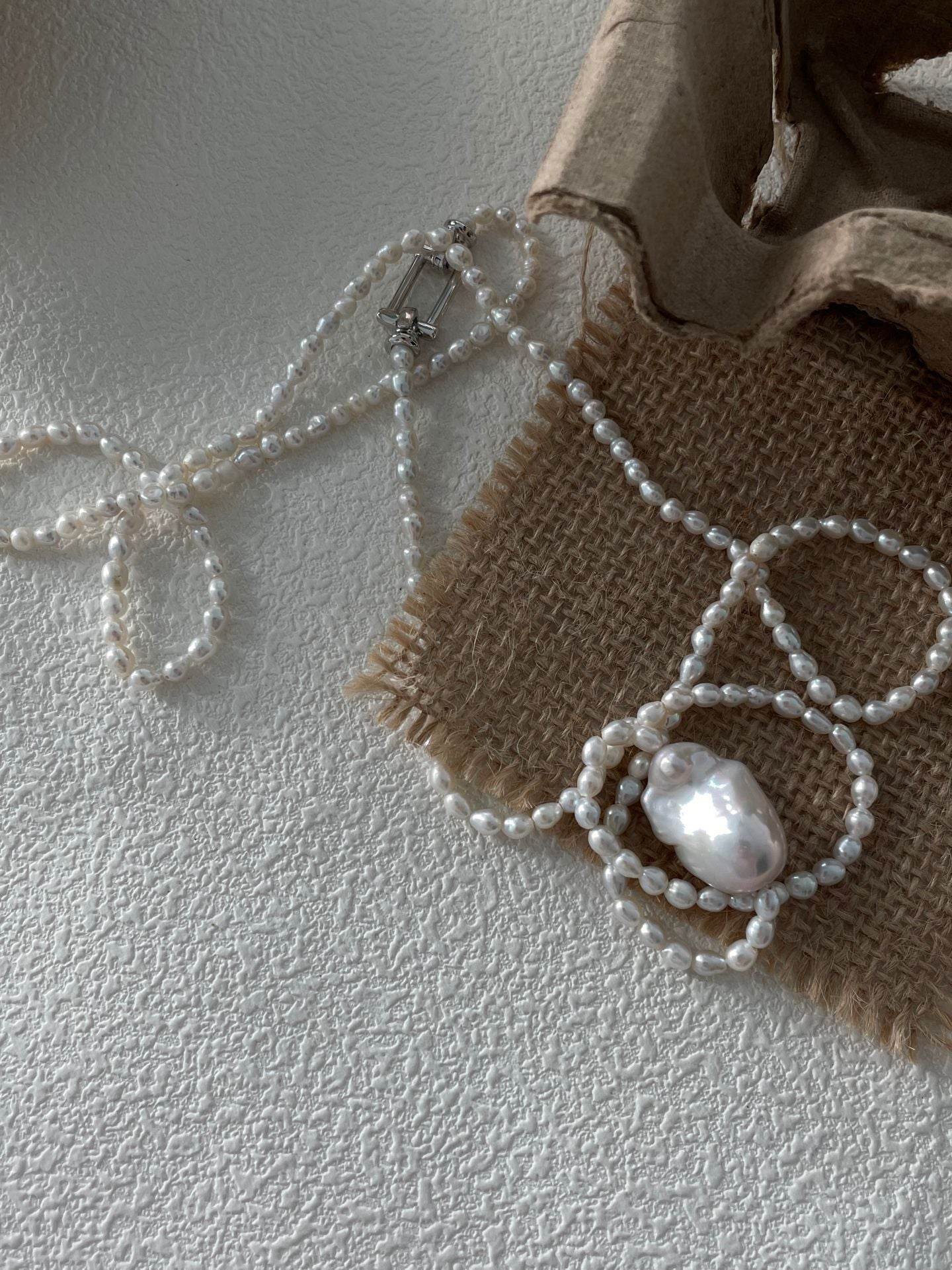 Twin Grace – Double Layer Pearl Necklace - SOLIS