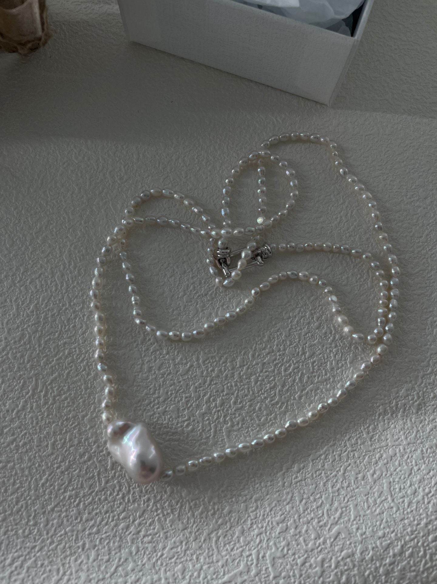Twin Grace – Double Layer Pearl Necklace - SOLIS