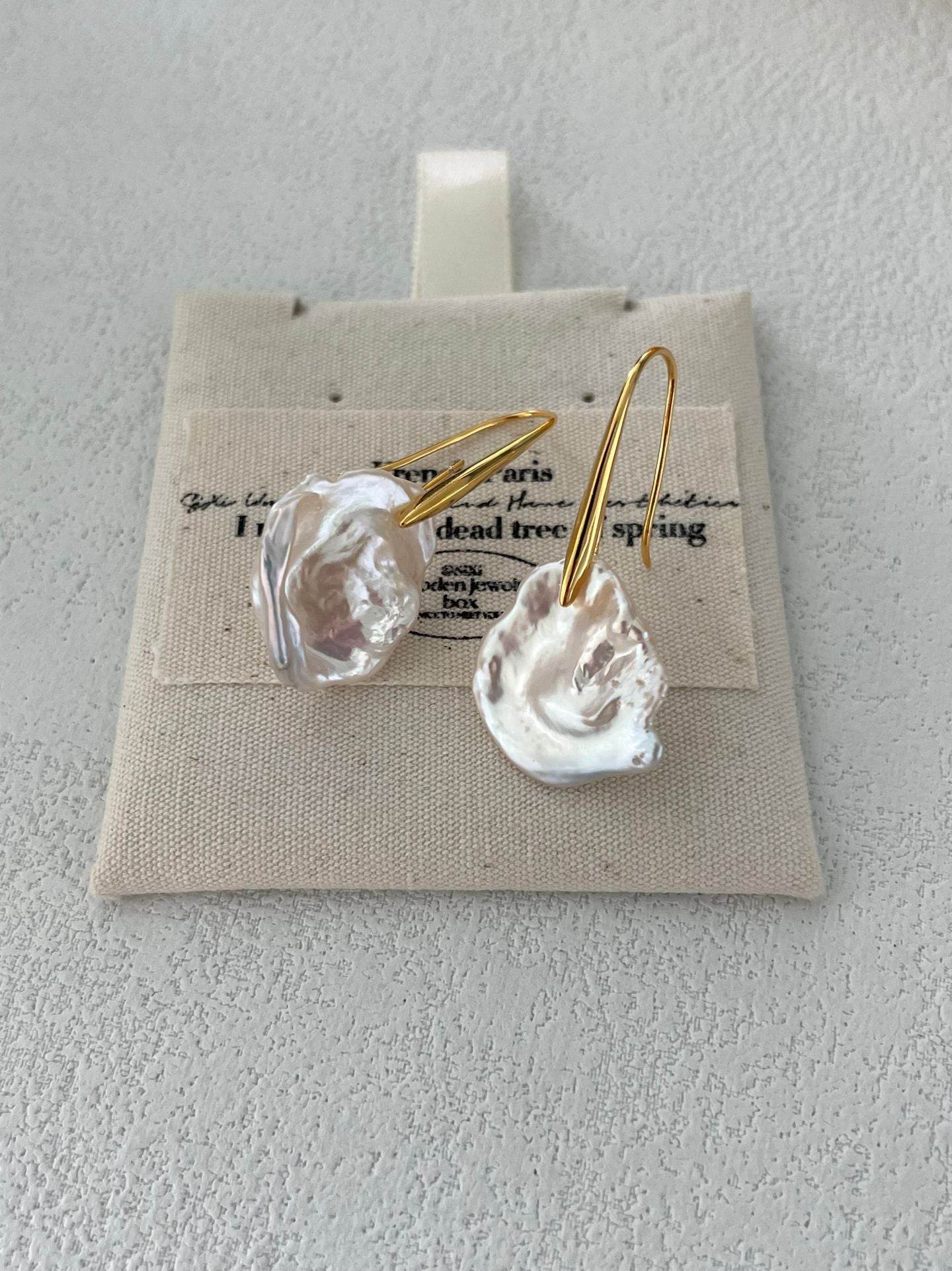 Petal Drop Earrings – 18K Gold Vermeil - SOLIS