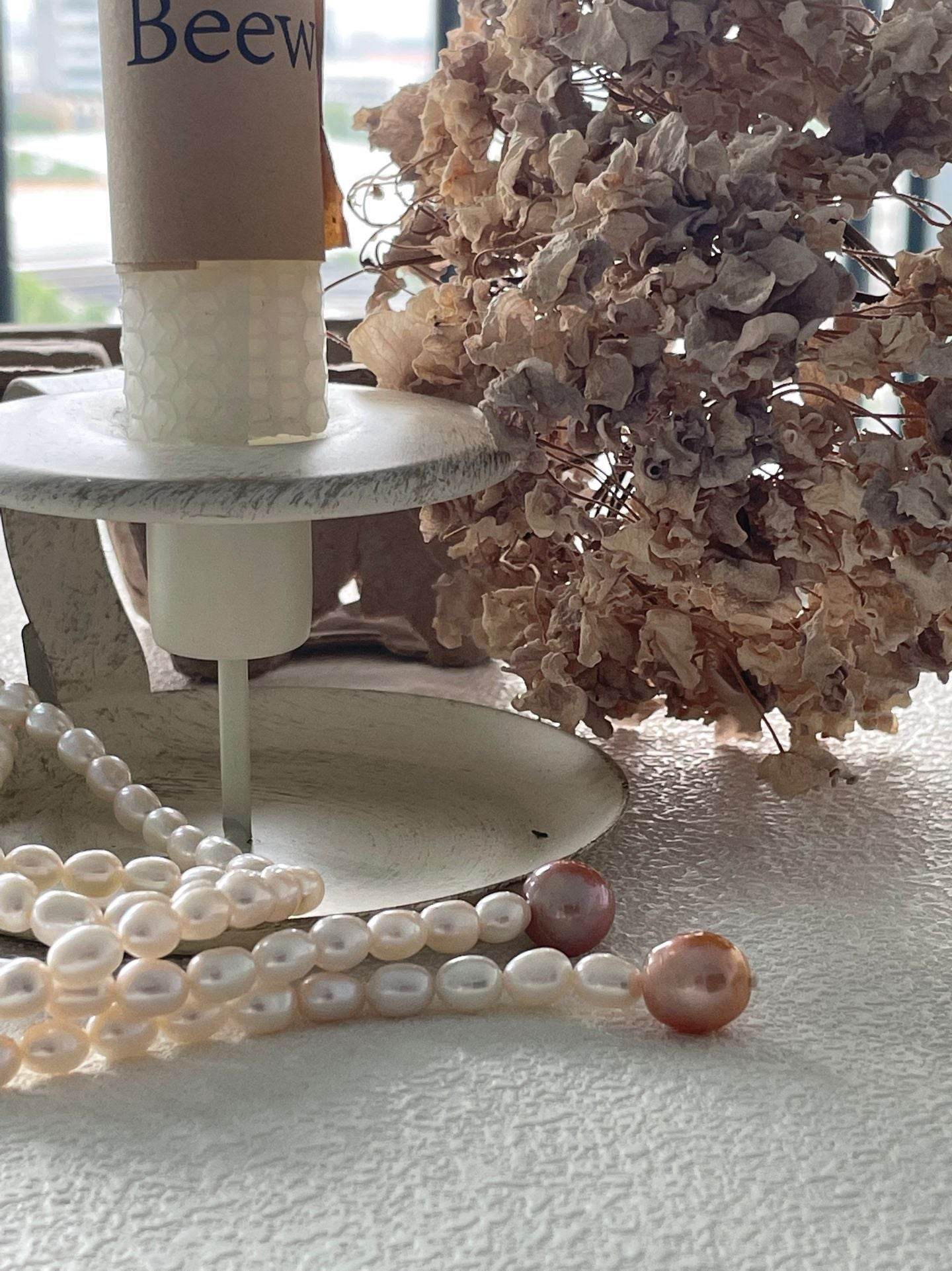Candy Drop Long Pearl Necklace - SOLIS