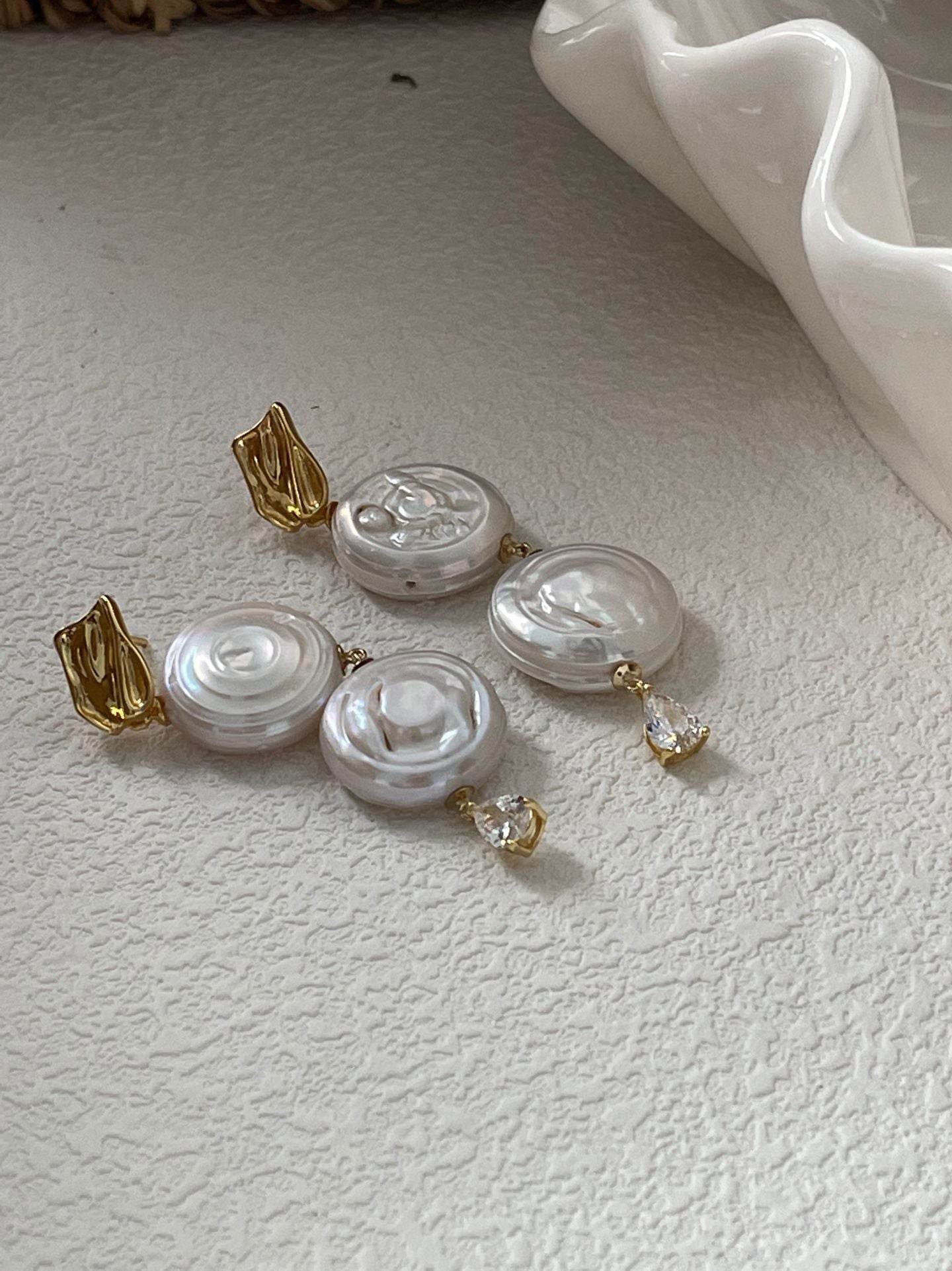 Roman Holiday Earrings · Double Coin - SOLIS