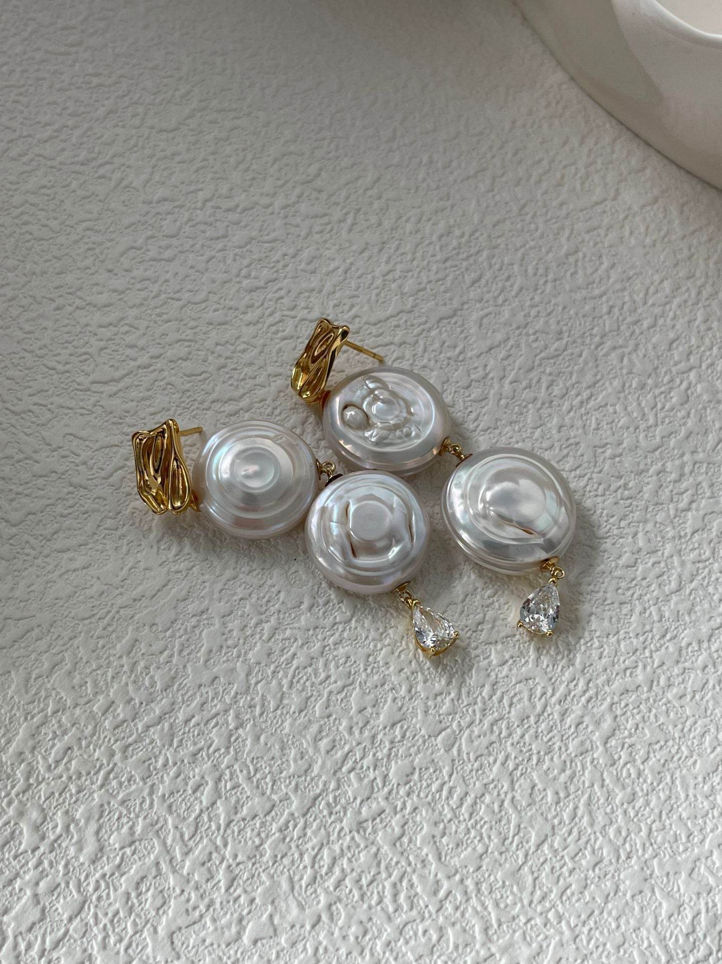 Roman Holiday Earrings · Double Coin - SOLIS