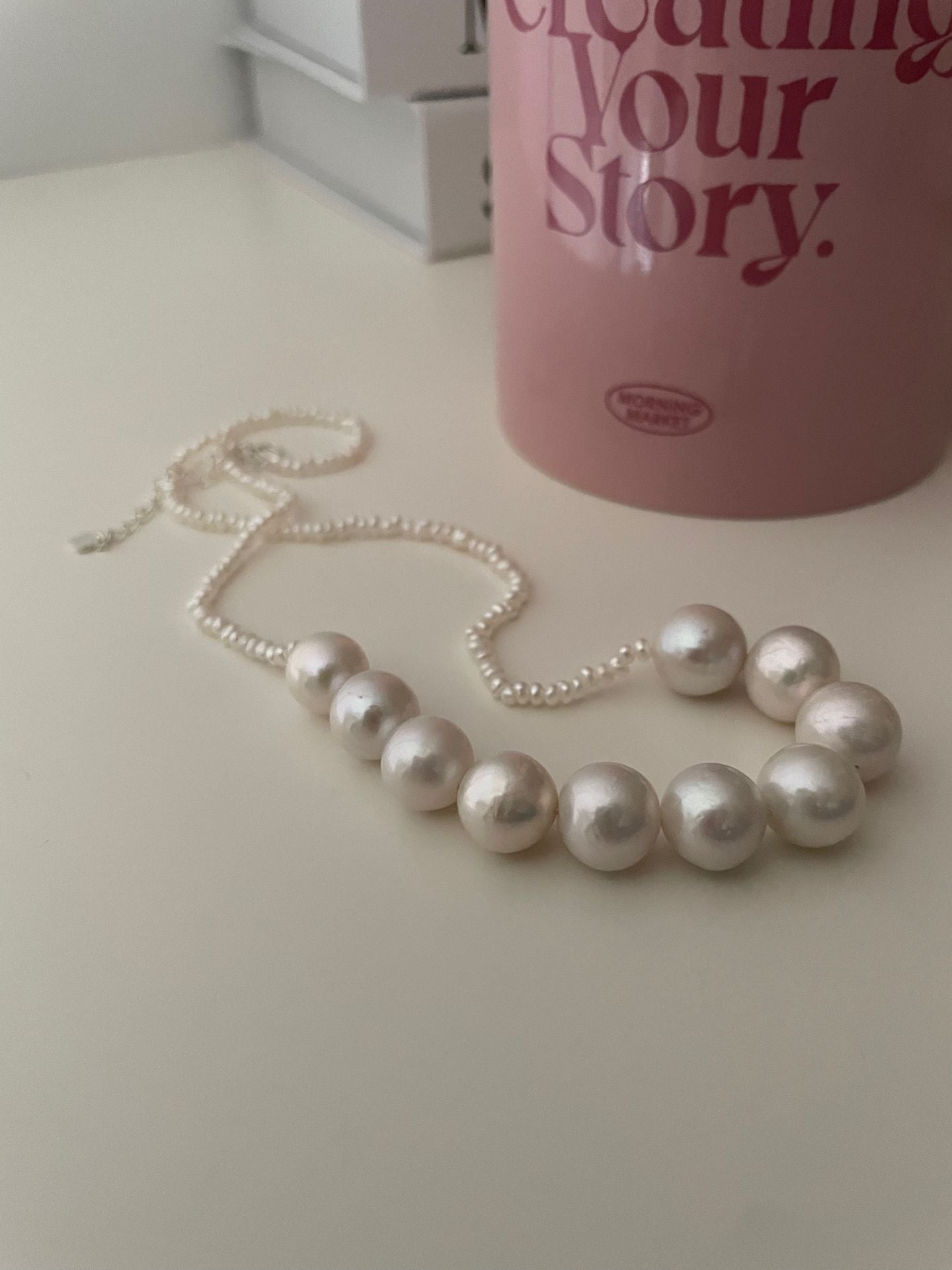 Smiling Pearl Necklace