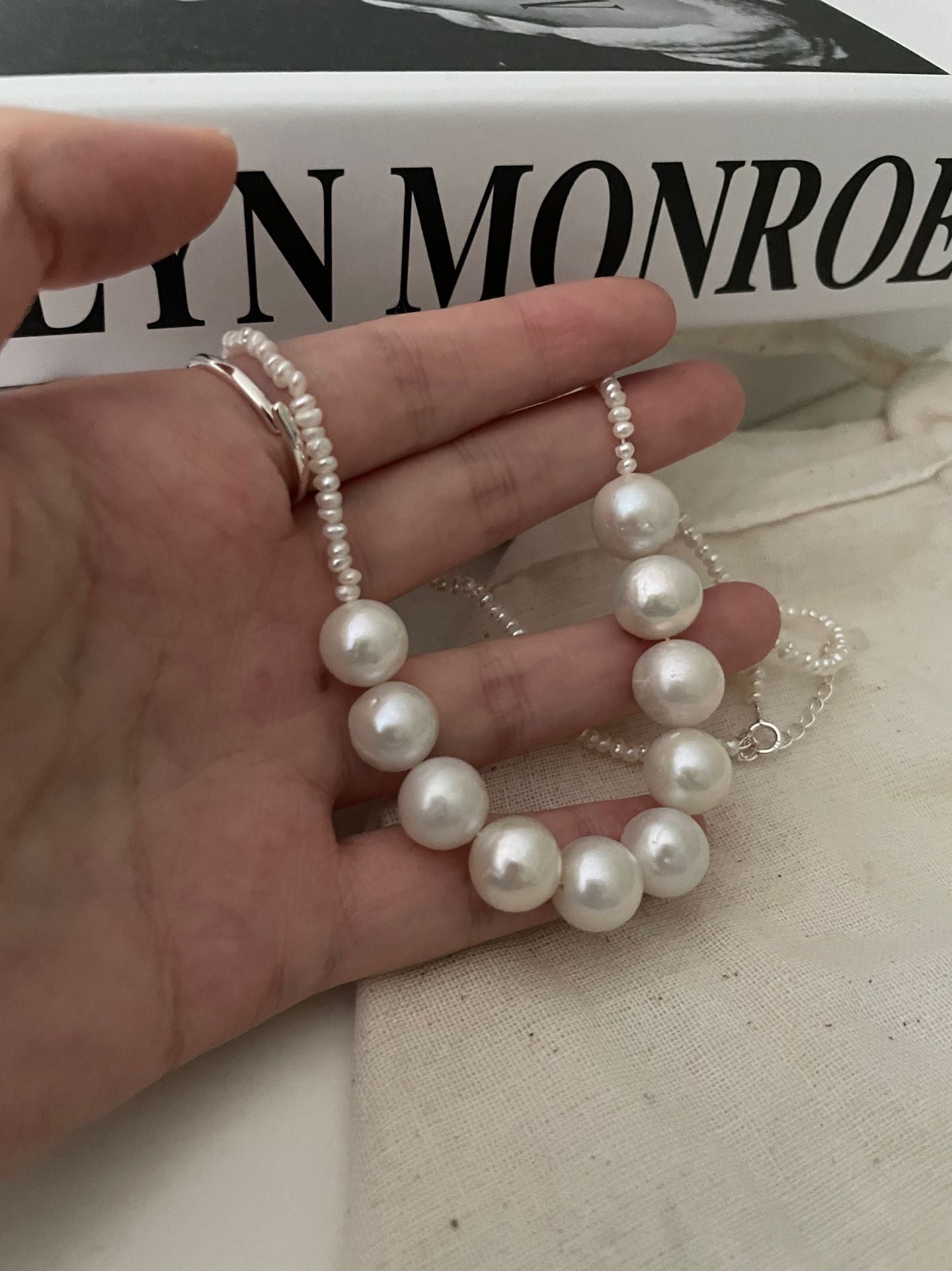 Smiling Pearl Necklace