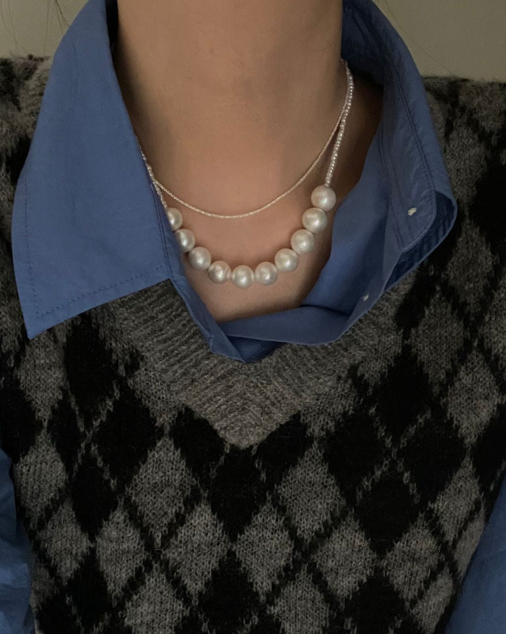 Smiling Pearl Necklace