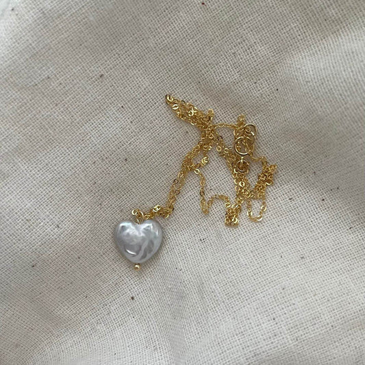Classic Heart Baroque Necklace - SOLIS