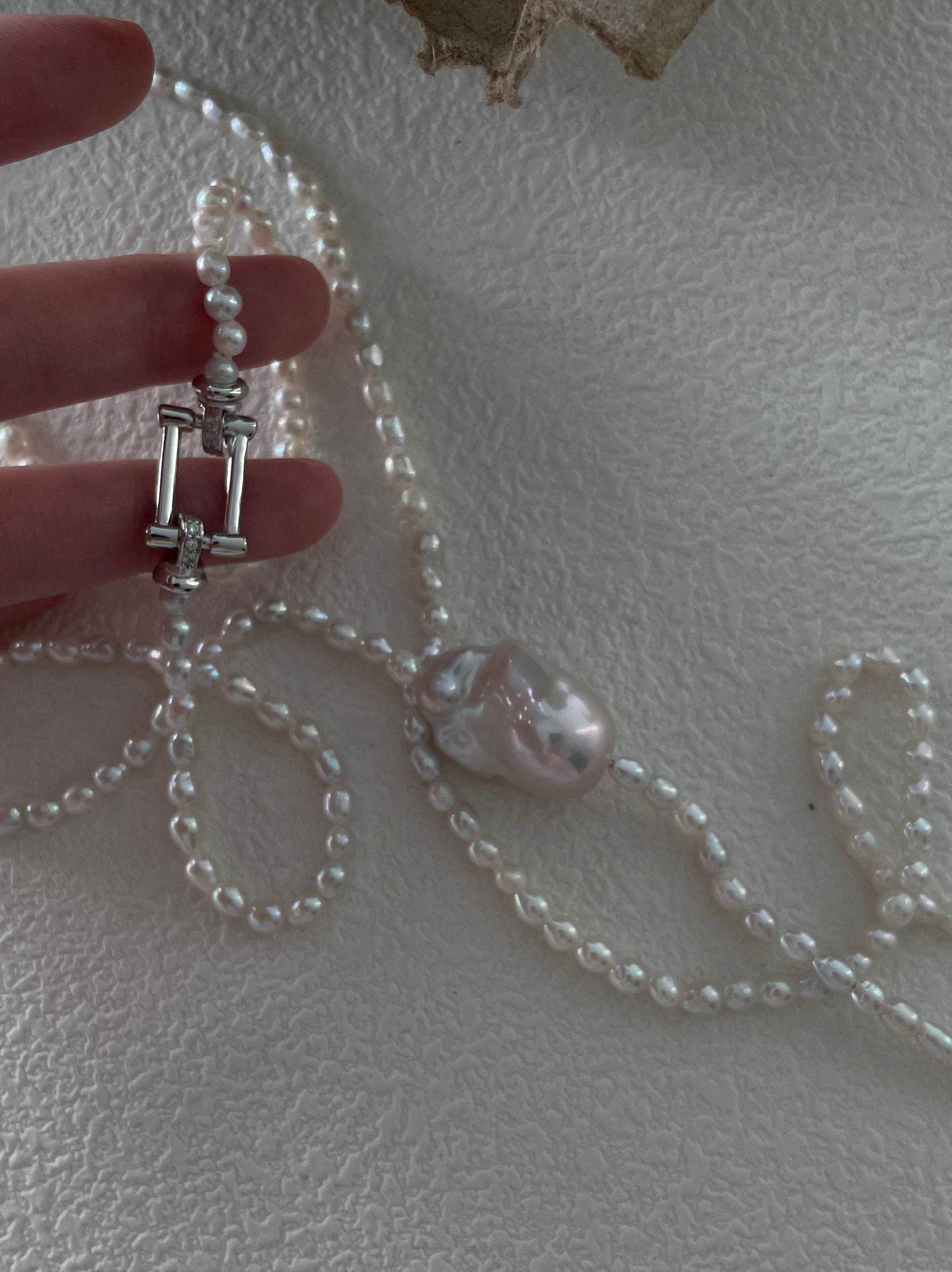 Twin Grace – Double Layer Pearl Necklace - SOLIS