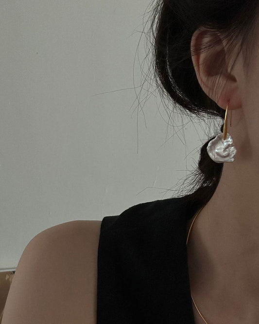 Petal Drop Earrings – 18K Gold Vermeil - SOLIS