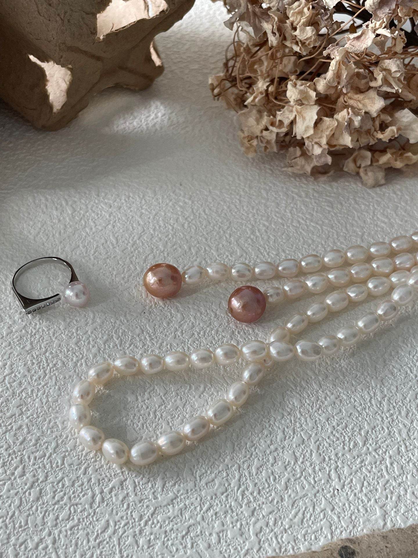 Candy Drop Long Pearl Necklace - SOLIS