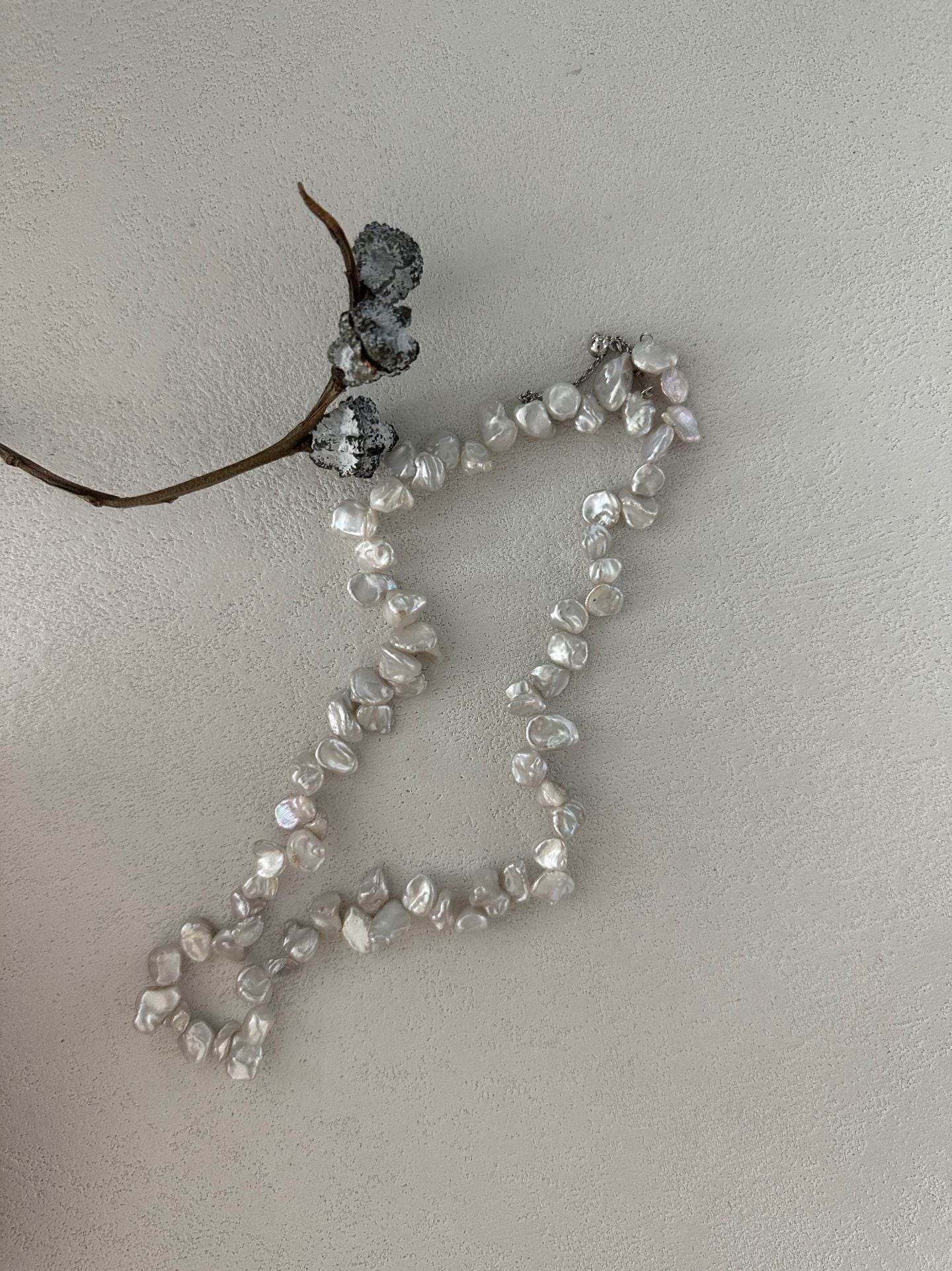 Keshi Pearl Necklace - SOLIS