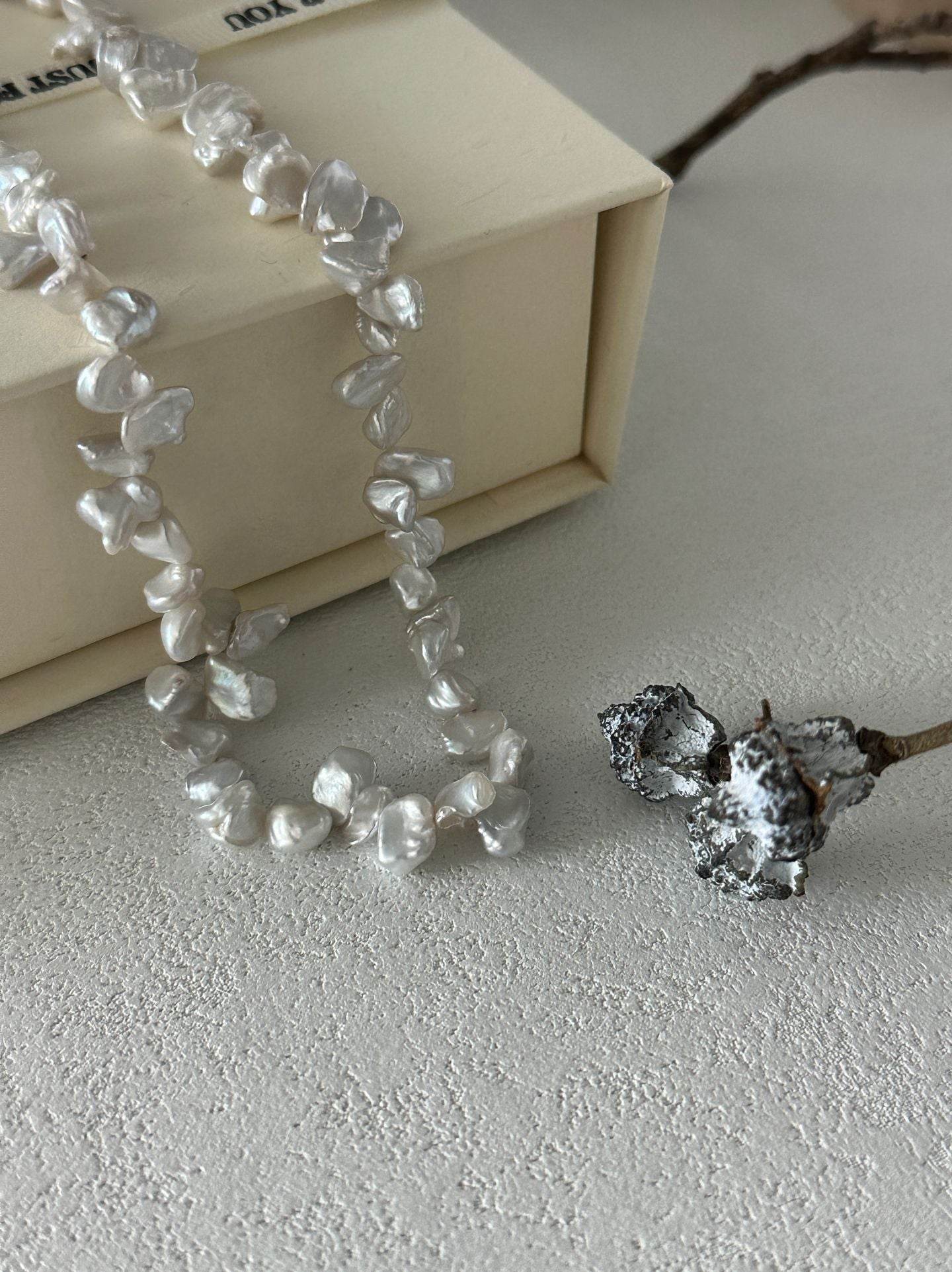 Keshi Pearl Necklace - SOLIS
