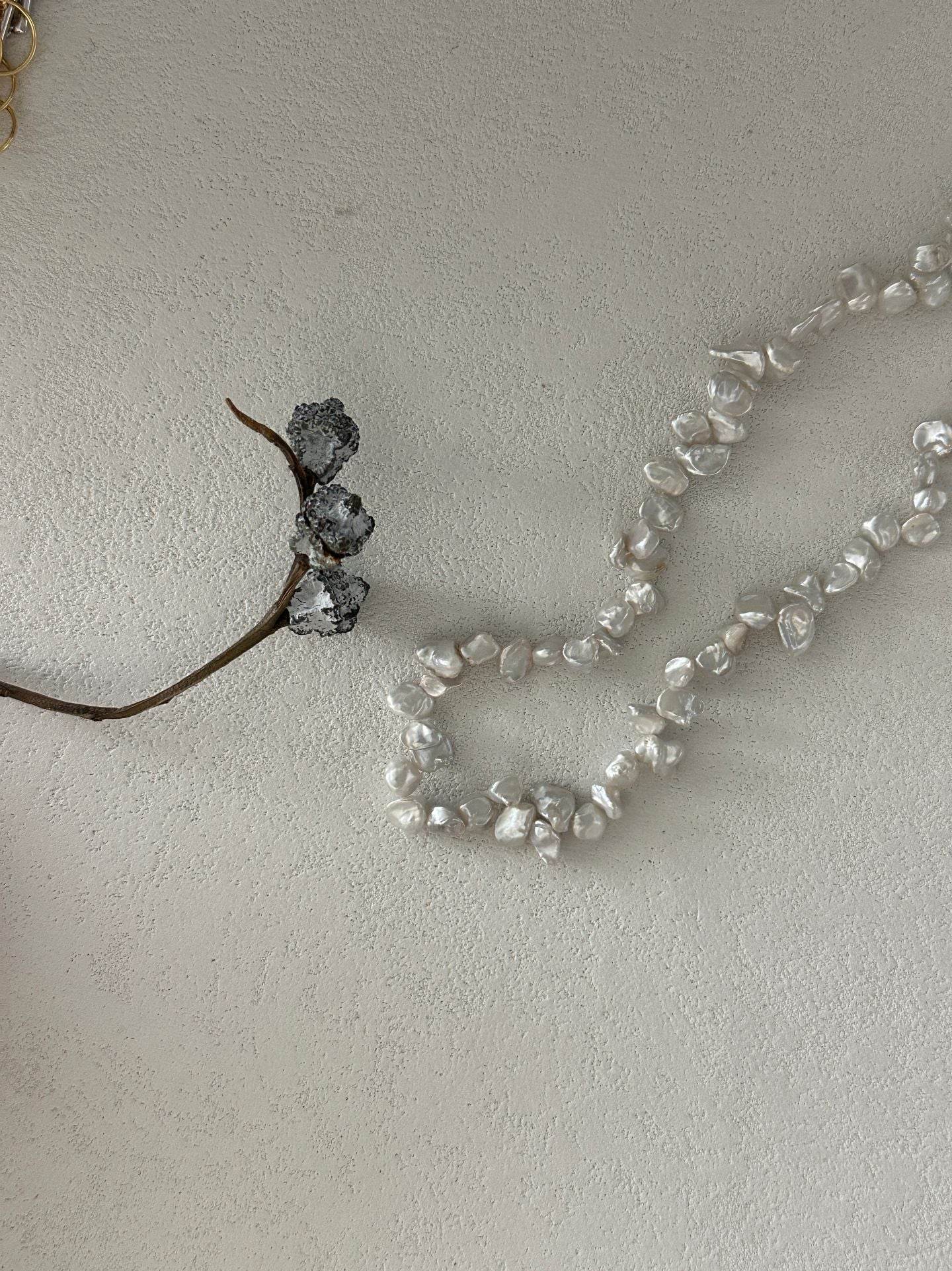 Keshi Pearl Necklace - SOLIS