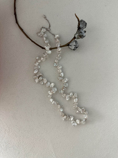 Keshi Pearl Necklace - SOLIS
