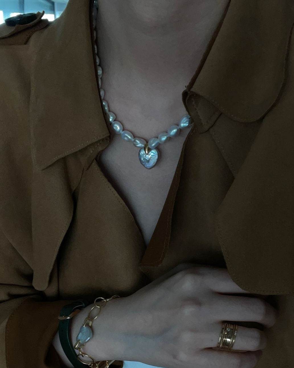 Runaway Sweetheart Pearl Necklace - SOLIS