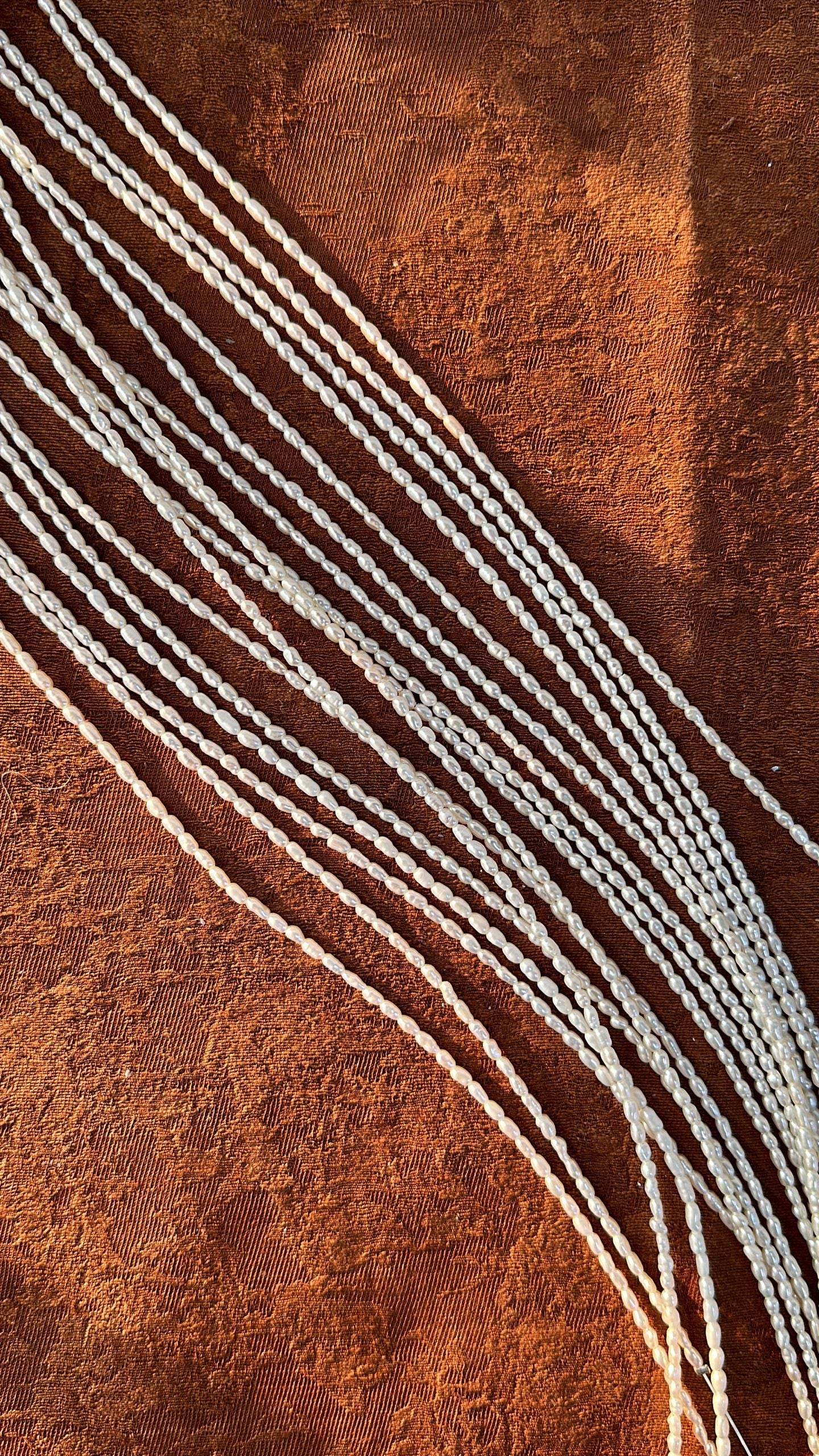 Keshi Pearl Necklace · 2–2.5mm - SOLIS