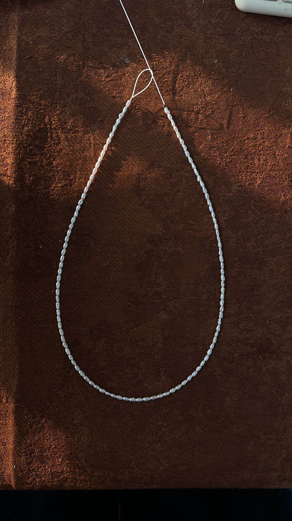 Keshi Pearl Necklace · 2–2.5mm - SOLIS
