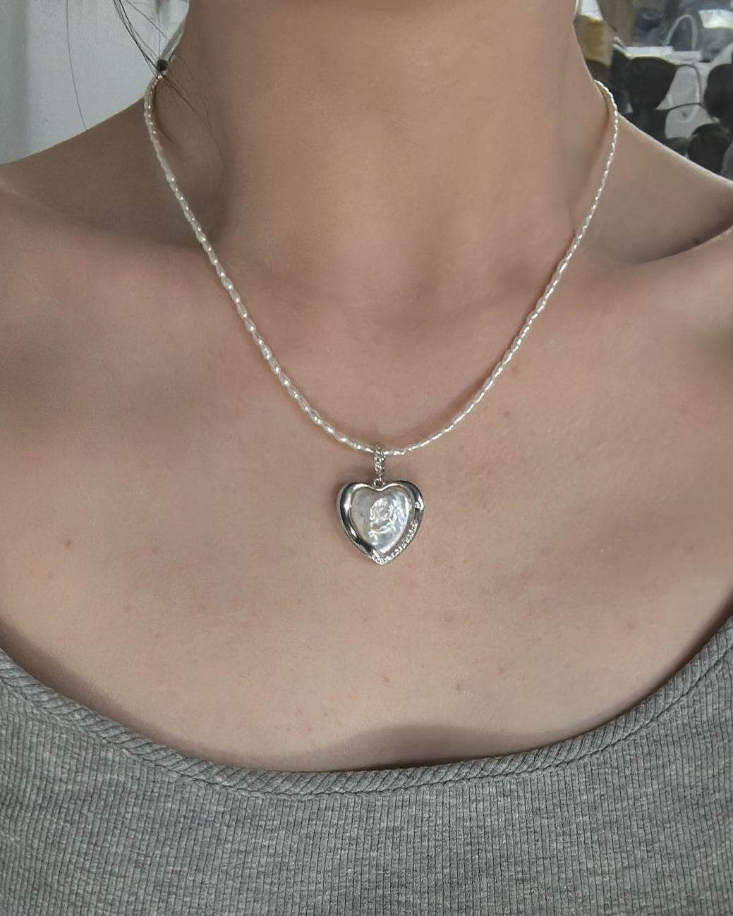Private Treasures · “Blueblood Heart” Pendant - SOLIS