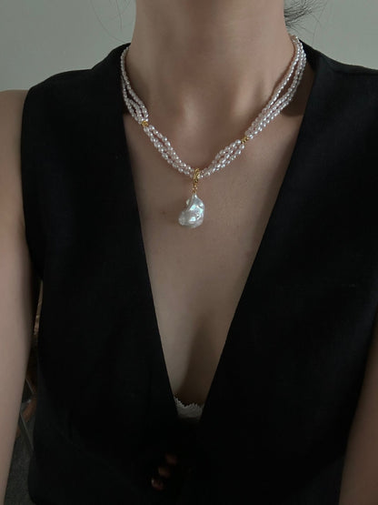 Mini Pearl Pink Dream Necklace