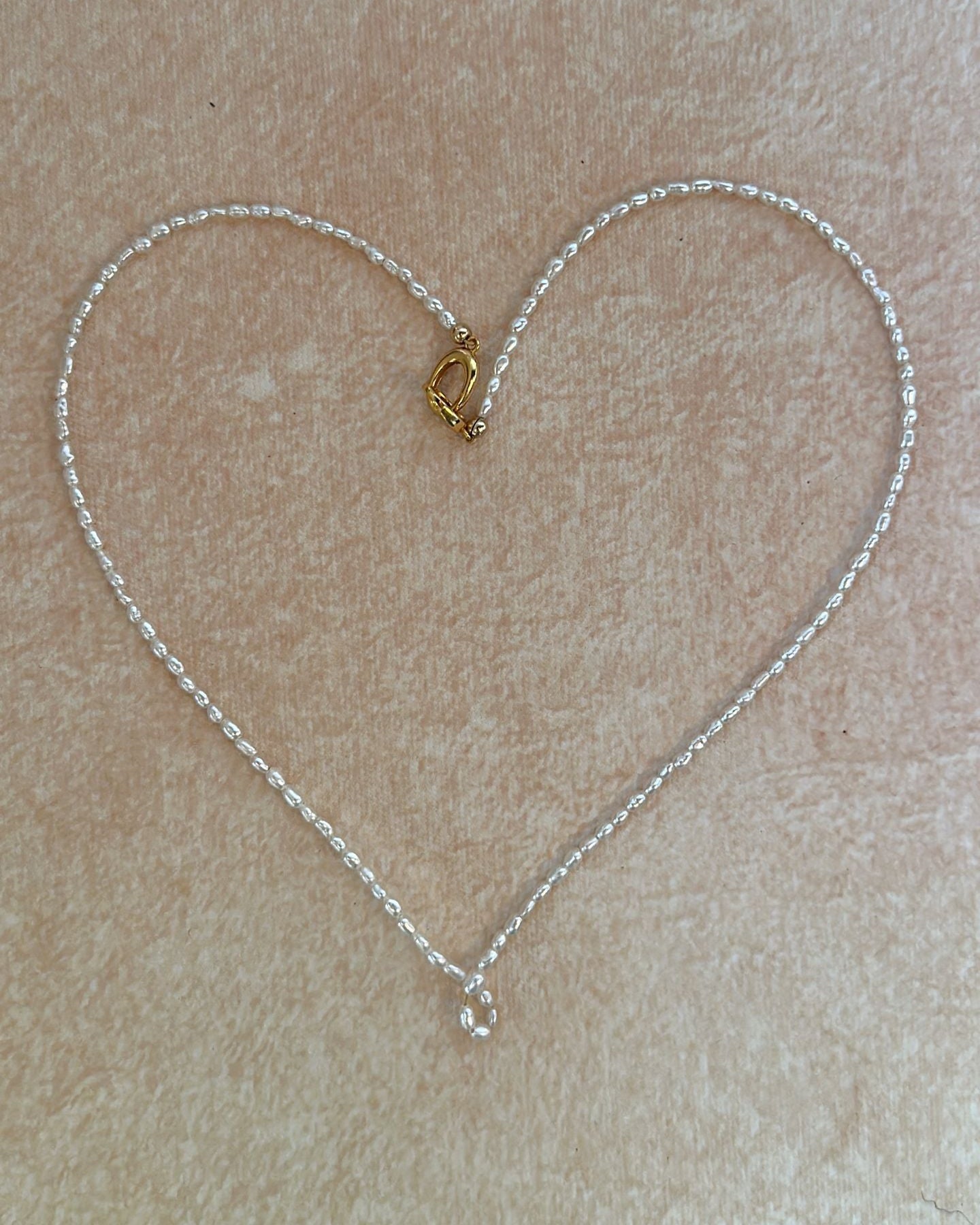 Mini Pearl Beam Necklace