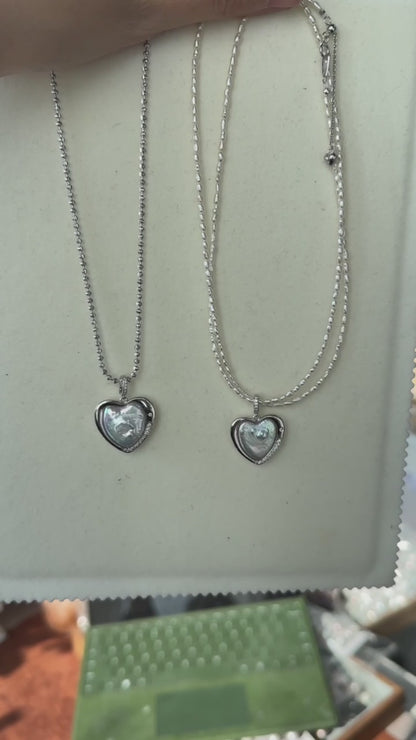 Private Treasures · “Blueblood Heart” Pendant